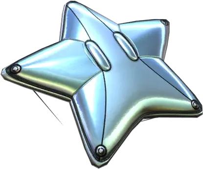  Silver Starchute Super Mario Wiki The Mario Encyclopedia Mario Kart Tour Starchute Png Silver Dragon Icon