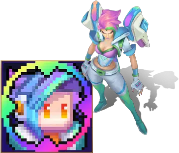  Ultracombo Battle Boss Qiyana Ko Chroma Png Arcade Sona Poro Icon