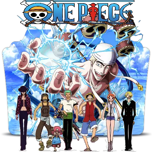  From Which Episode Does One Piece Get One Piece Skypiea Folder Icon Png One Piece Folder Icon