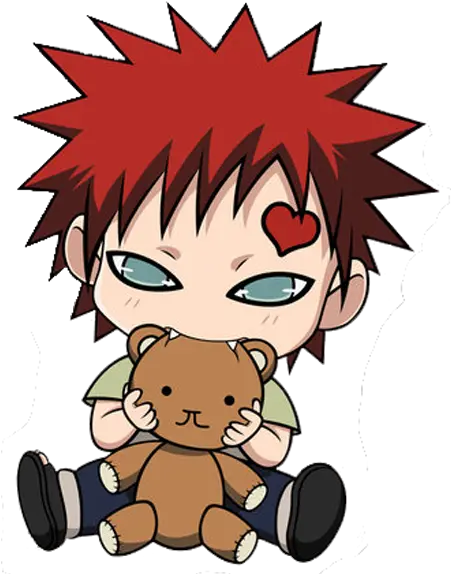  Chibi Png File For Designing Projects Gaara Chibi Anime Chibi Png