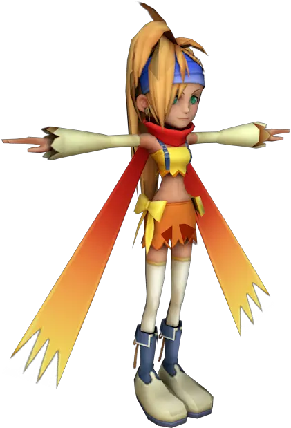  Playstation 2 Kingdom Hearts 2 Rikku The Models Resource Kingdom Hearts 2 Rikku Png Kingdom Hearts 2 Icon