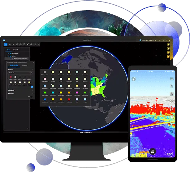  3d Earth Map App For Desktop U0026 Mobile Arcgis Dot Png Map Editor Icon