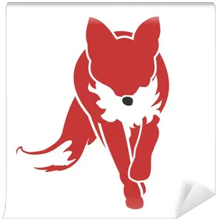  Running Fox Icon 02 Wall Mural U2022 Pixers We Live To Change Vector Png Star Fox Icon