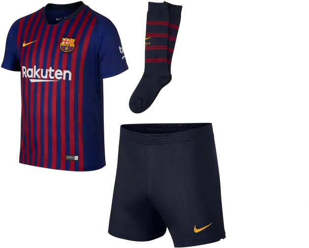  Set Nike Fc Barcelona Little Kid 201819 Home 894479 456 Conjunto Deportivo De Barcelona Png Little Kid Png