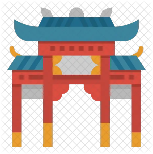  Chinese Gate Icon Religion Png Chinese Png