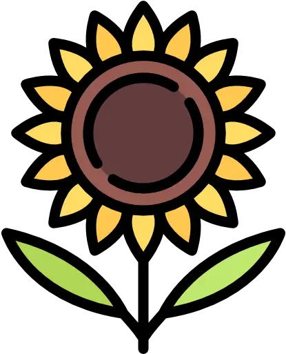  30904 Free Vector Icons Of Flower In 2021 Sunflower Bitmap Black And White Png Flower Icon Vector