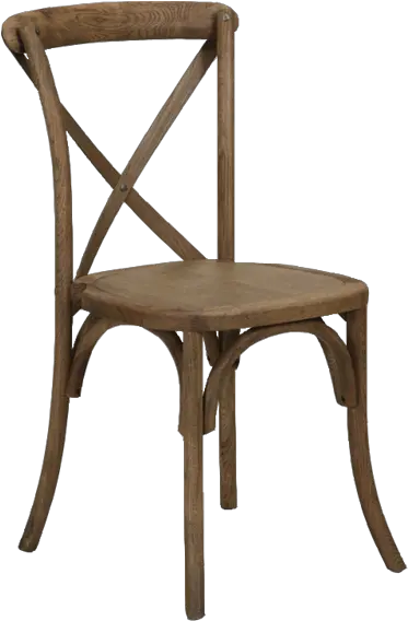  Wooden Crossback Chair Tremont Rentals Albany Ny Rustic Cross Back Dining Chairs For Sale Png Wooden Chair Png