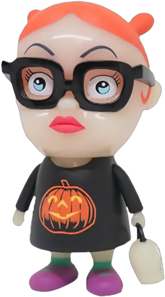  Little Enid Doll Halloween Vinyl Collectible By Press Pop Fictional Character Png Make Your Own Dollz Icon