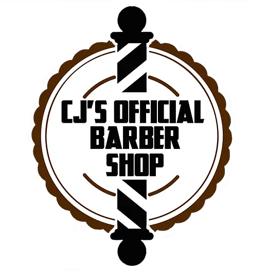  Cju0027s Official Barbershop Barber Shop And Salon Duluth Ga Graphic Design Png Barbershop Logo