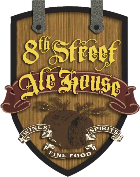  8th Street Ale House U2013 Cozy Low Key Bar U0026 Grill Offering Poster Png Key Food Logo