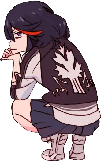  Ryuko Kill La Transparent Ryuko Matoi Transparent Background Png Kill La Kill Png