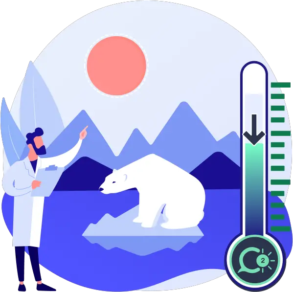  Get To Know Us Co2nsensus Consecuences Green Housse Effect Png Ice Bear Icon