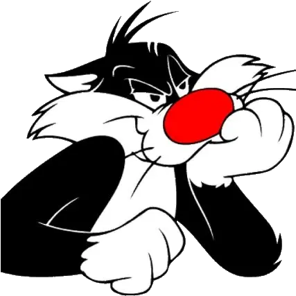  Sbniitb Github Sylvester Cartoon Cat Png Anime Black And White Icon