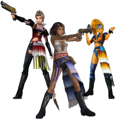  A Fashion Critique Of Dresspheres In Final Fantasy X 2 By Final Fantasy X 2 Dresspheres Png Final Fantasy 2 Logo