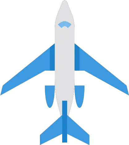  Plane Free Travel Icons Aircraft Png Blue Airplane Icon