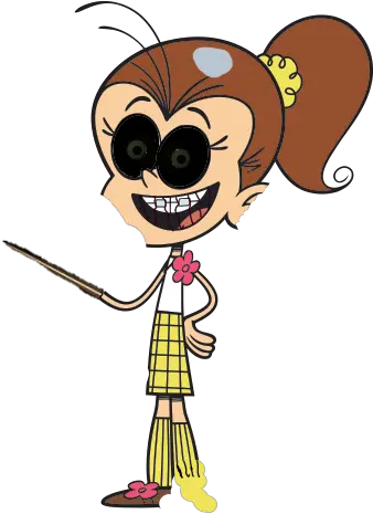  Ink Bolt Luan Abandoned Discovery Island Rp Wikia Fandom Loud House Plush Luan Png Ink Blot Png