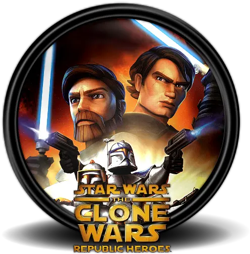  Star Wars The Clone Rh 1 Icon Star Wars Clone Wars Game Wii Png Star Wars The Clone Wars Logo