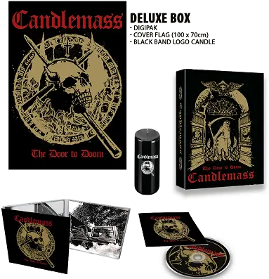  Candlemass The Door To Doomlimited Edition Deluxe Boxset Album Candlemass The Door To Doom Png Doom Logo