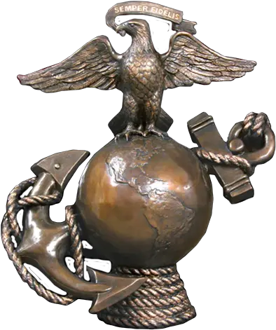  Marine Corps Military Bronze Sculpture Eagle Globe And Anchor Statue Png Eagle Globe And Anchor Png