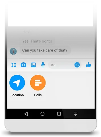  Adding A New Feature To Facebook Messenger Smart Device Png Where Is My Msn Messenger Icon