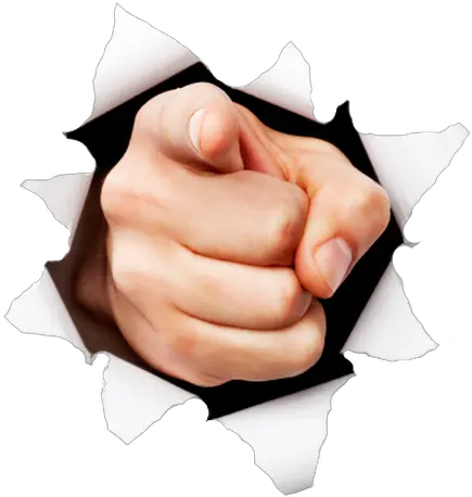  Portfolio A Ok Signs Pointing Finger Through Paper Png Ok Hand Png