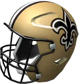  New Orleans Saints Helmet Roblox Wikia Fandom American Football Helmet Roblox Png New Orleans Saints Logo Png