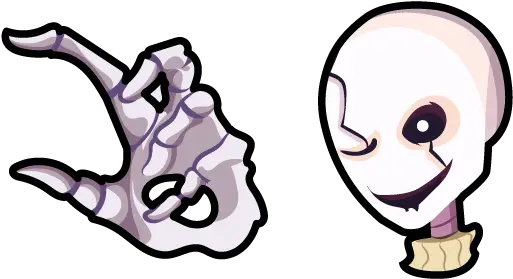  Undertale W D Gaster Cursor U2013 Custom Wd Gaster Cursor Png Transparent Undertale