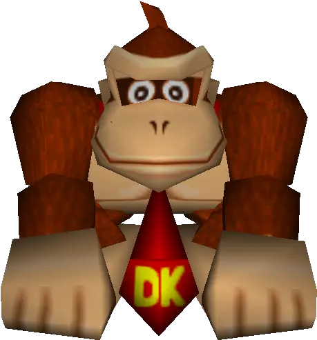  Nintendo 64 Mario Party 2 Donkey Kong The Models Resource Mario 64 Donkey Kong Png Mario Party Png