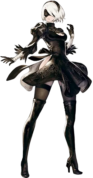  Nier Automata 2b Png Concept Art 2b Nier Automata Nier Automata Logo Png