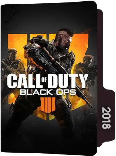  Call Of Duty Black Ops 4 Folder Icon Designbust Call Of Duty Black Ops 4 Cover Png Black Ops 4 Logo Png