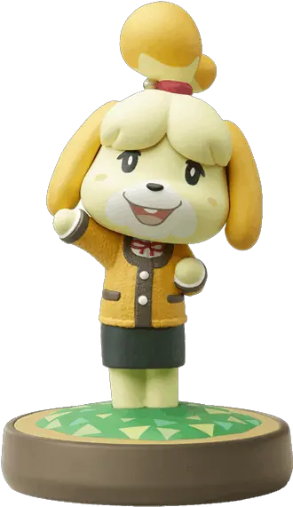  Nintendo Amiibo Animal Crossing Isabelle Preowned Animal Crossing Isabelle Amiibo Png Animal Crossing Png