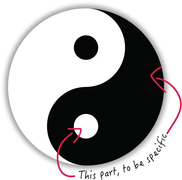  Yes Yin Is Part Of The Famous Yinyang Think U201cin Jahng Dot Png Yin Yang Symbol Png
