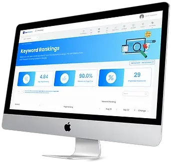  Kater Marketing Digital Agency Web Design Png Imac Mockup Png