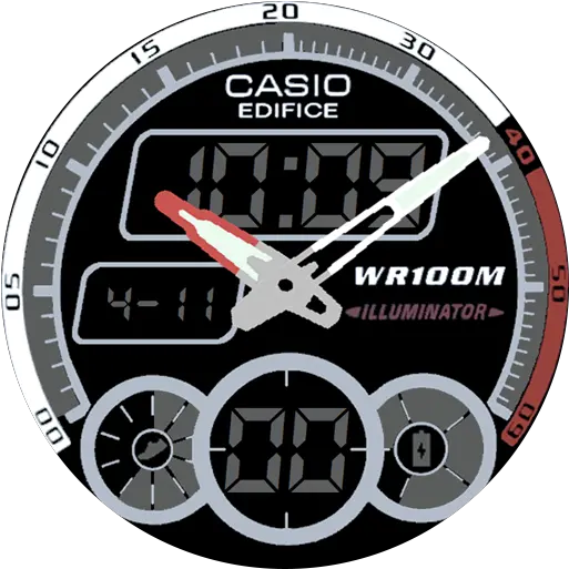  Casio Edifice Efa Gauge Png Efa Icon