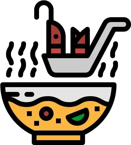  Soup Spoon Food Bowl Middle Free Icon Png Bowl Of Soup Icon