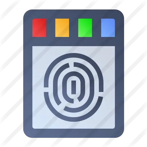  Fingerprint Scanner Vertical Png Fingerprint Scanner Icon