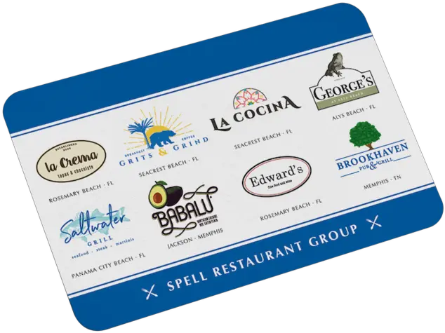  Gift Cards Saltwater Grill Horizontal Png Gift Card Png