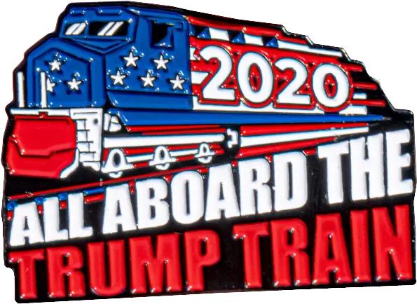  Trump Train 2020 Pin Graphics Png Trump 2020 Png