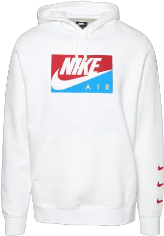  Grey And Red Nike Hoodie Nike Boxed Air Hoodie Png Nike Icon Hoodie