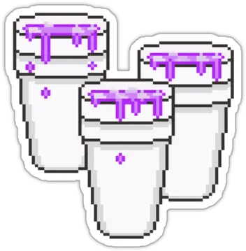  Picture Transparent Lean 8 Bit Purple Drink Png Lean Png