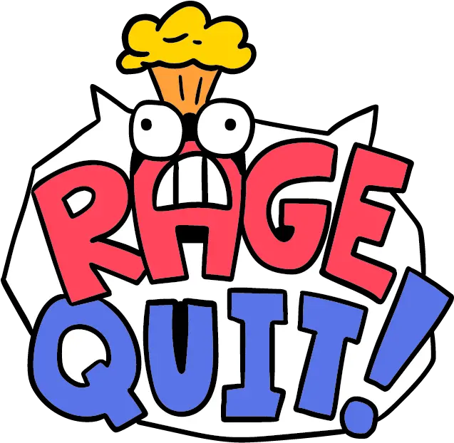  Rage Quit Comic Red Bull Gaming Rage Quit Logo Png Rage Transparent