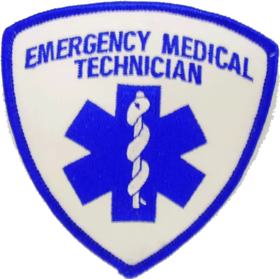  Emt Star Of Life Patch Solid Png Star Of Life Logo