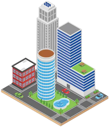  City Buildings Illustration Tower Png City Buildings Png