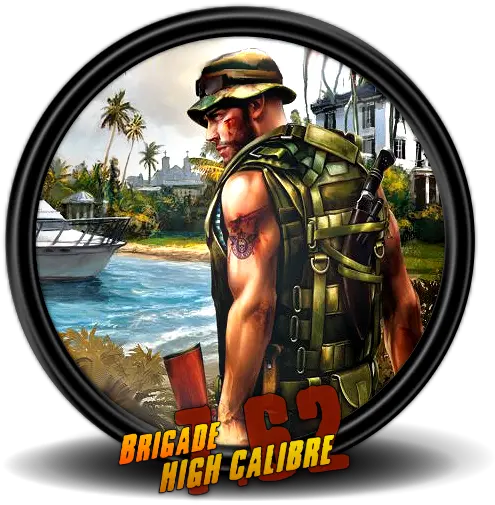  Brigade High Caliber 7 High Calibre Icon Png Crayon Physics Deluxe Icon