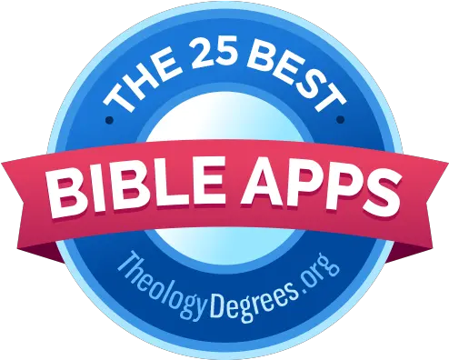  The 25 Best Bible Apps Theology Degrees Label Png Bible Transparent Background