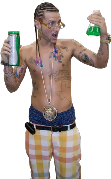  Riff Raff Mullet No Background Riff Raff Png Riff Raff Neon Icon Album Cover