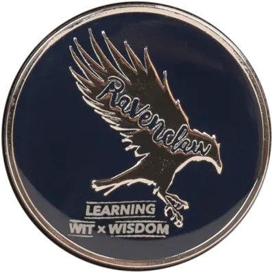  Ravenclaw House Traits Pin Badge Solid Png Ravenclaw Png