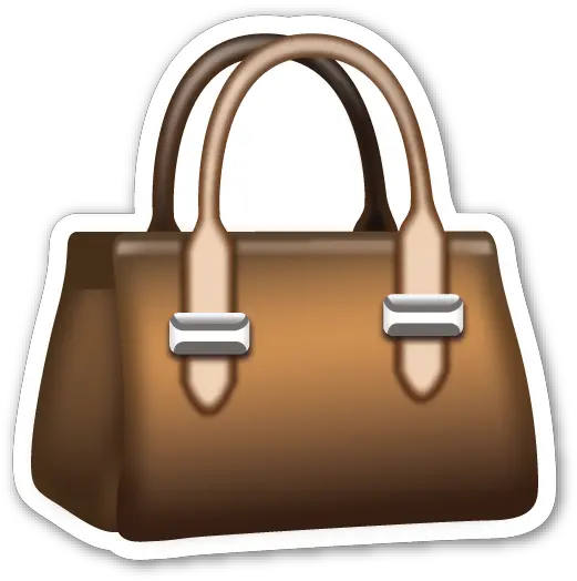  Handbag Emoji Bolso Whatsapp Png Money Bag Emoji Png