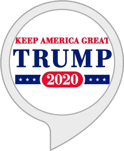  Alexa Skills Circle Png Trump 2020 Png