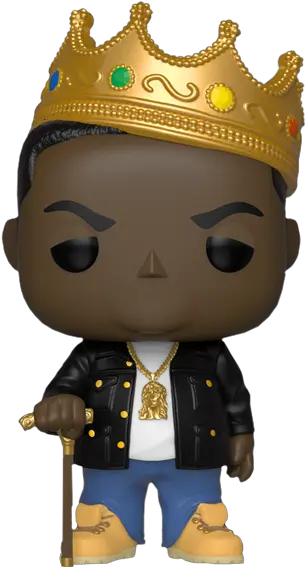  Notorious Big Notorious Big With Crown Pop Vinyl Figurine Pop Notorious Big Png Game Of Thrones Crown Png